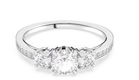 Anillo Swarovski Mujer Attract in Aleación de Metal Cristallo 5656291 - 5656291